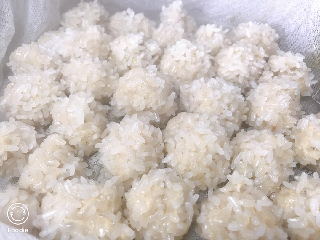 糯米肉丸子，简单易做，孩子特喜欢吃