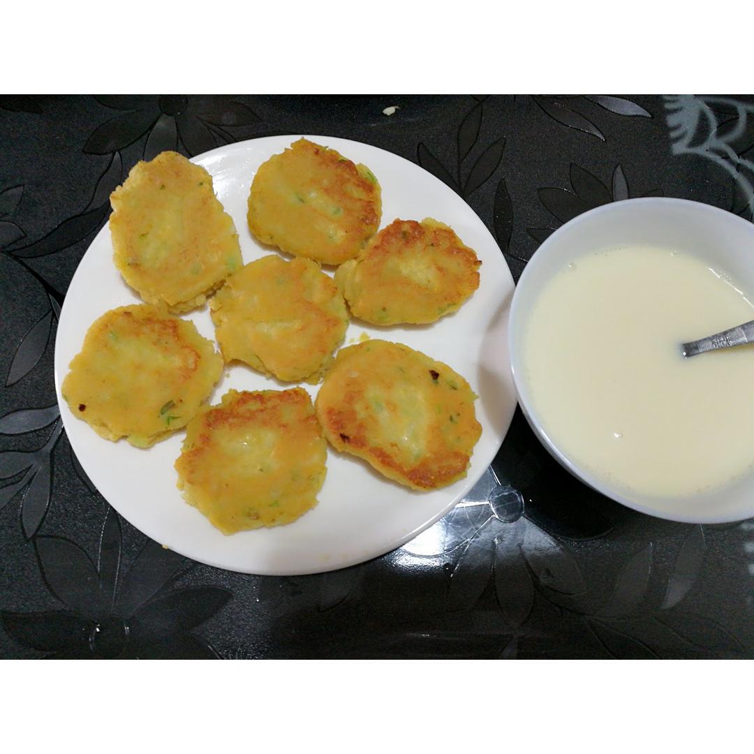 豆渣饼