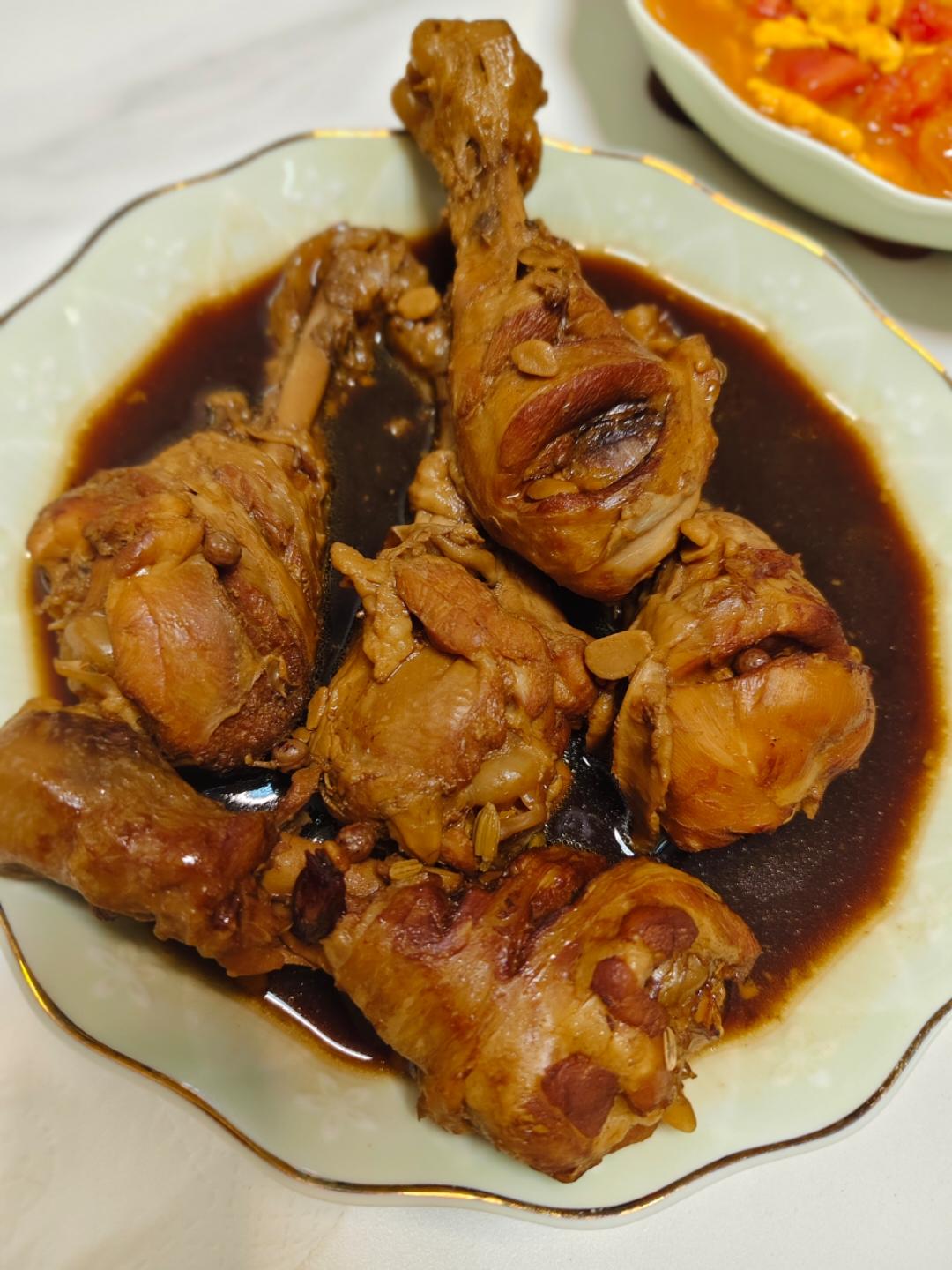 爆好吃的卤鸡腿 卤蛋❗电饭煲 炒锅都可以做~