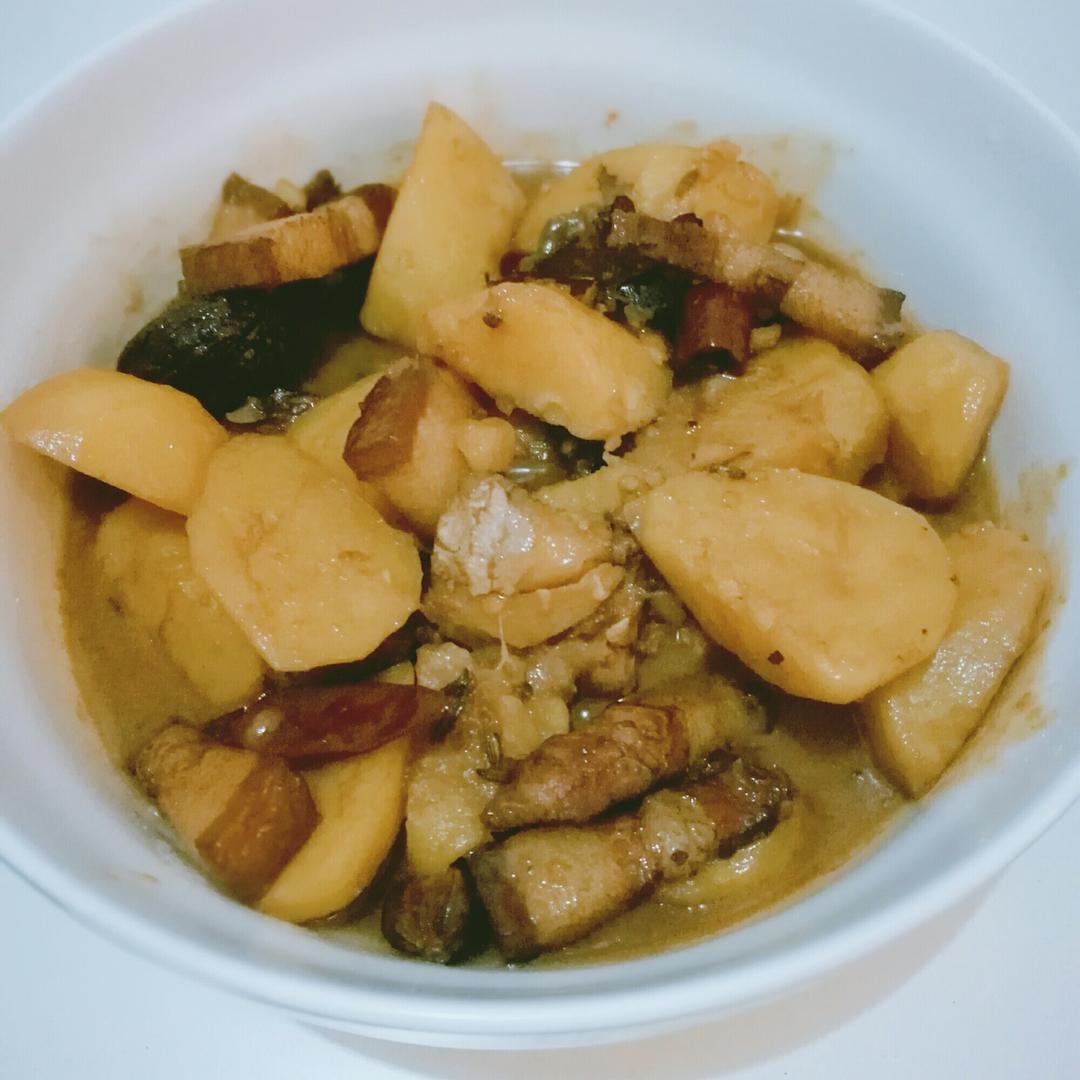 土豆烧肉
