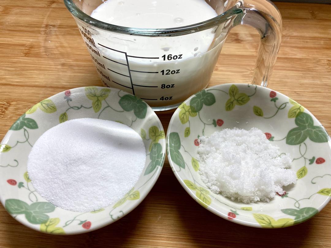 纯奶手撕吐司的做法 步骤1