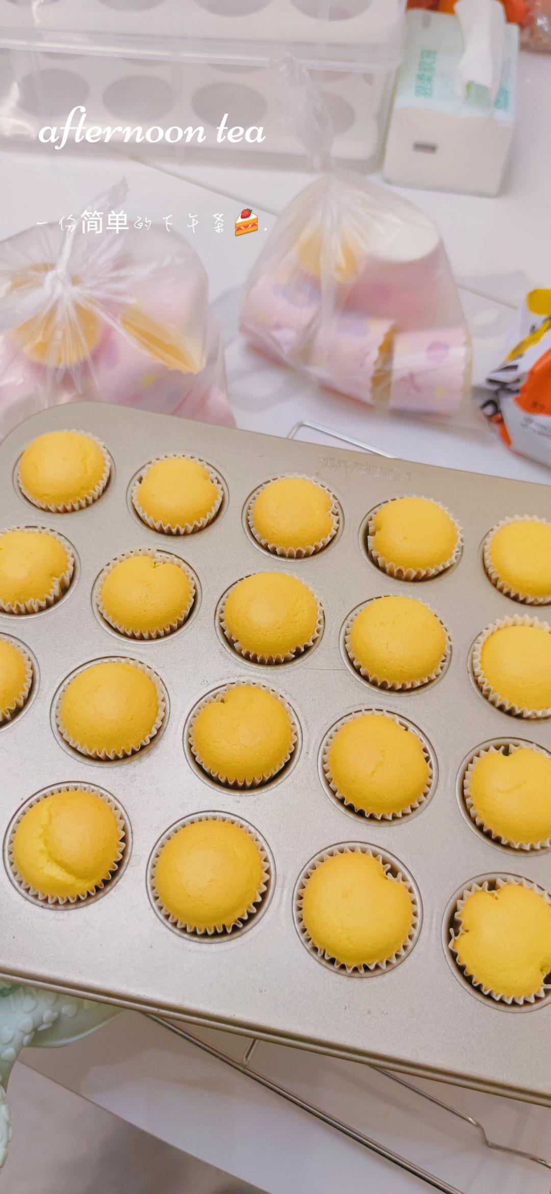 水光肌迷你杯子蛋糕—不塌陷不回缩详细教程