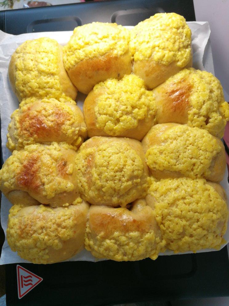 简单易做的酥皮排包
