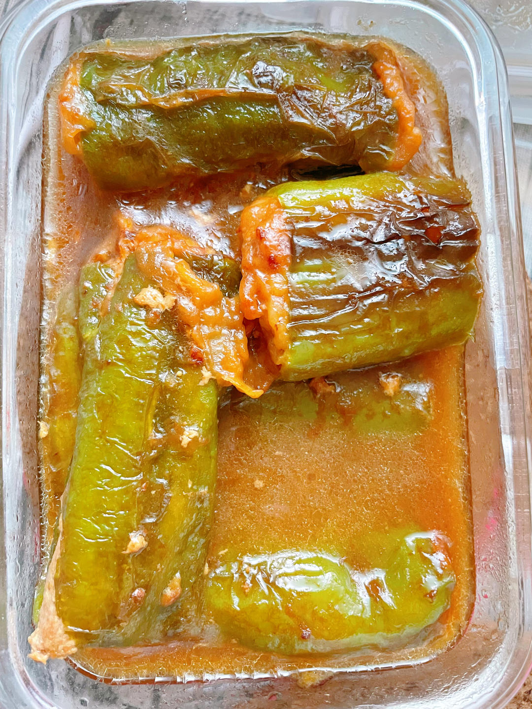 销魂青椒酿肉【超级下饭】