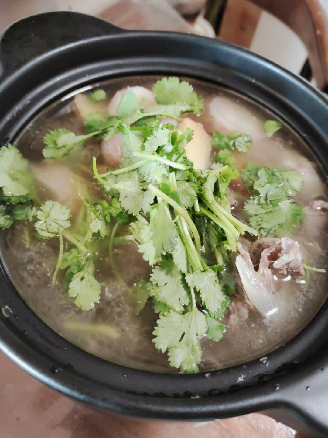清汤炖羊排