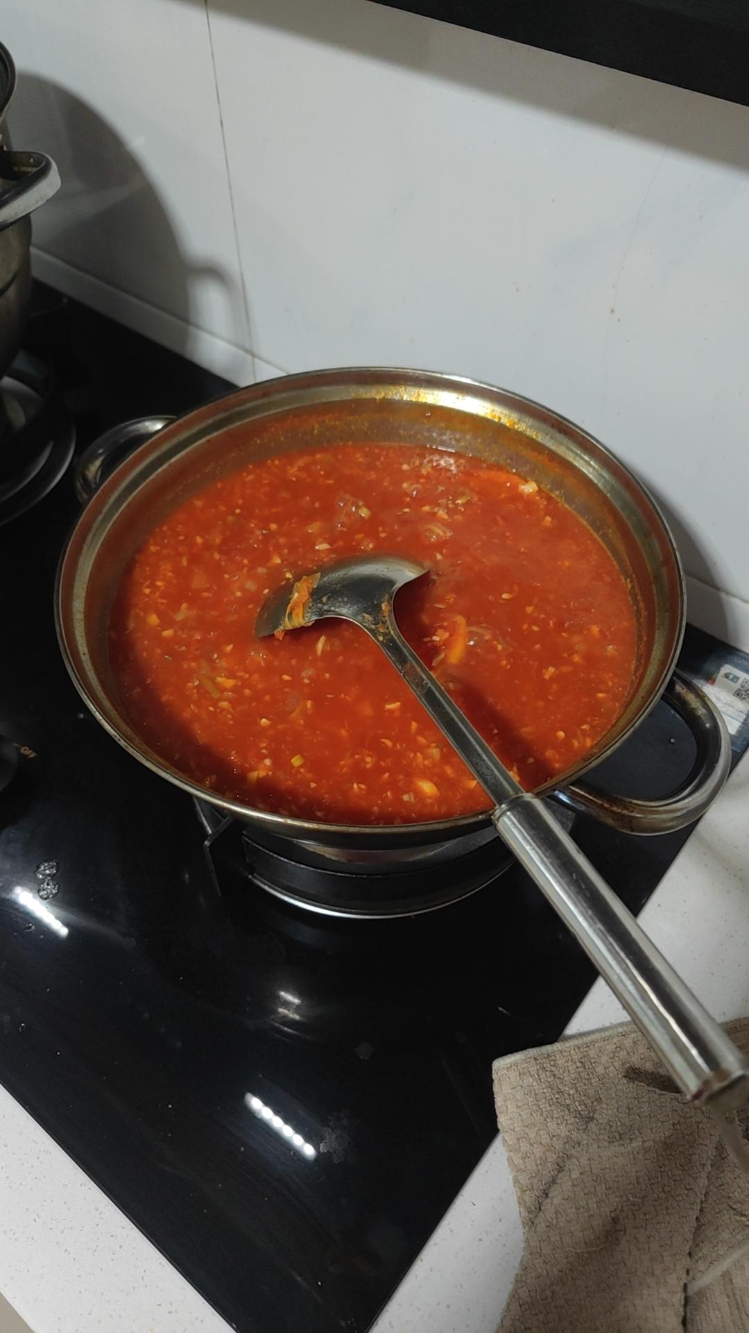 巨下饭的西红柿辣椒酱