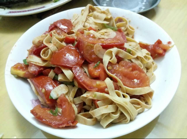 青红椒千张丝