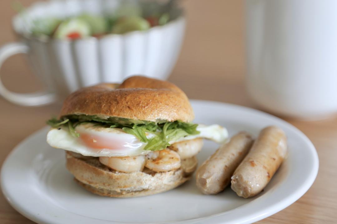 持续更新 | 贝果三明治🥪的n种吃法 | 低脂低卡的做法