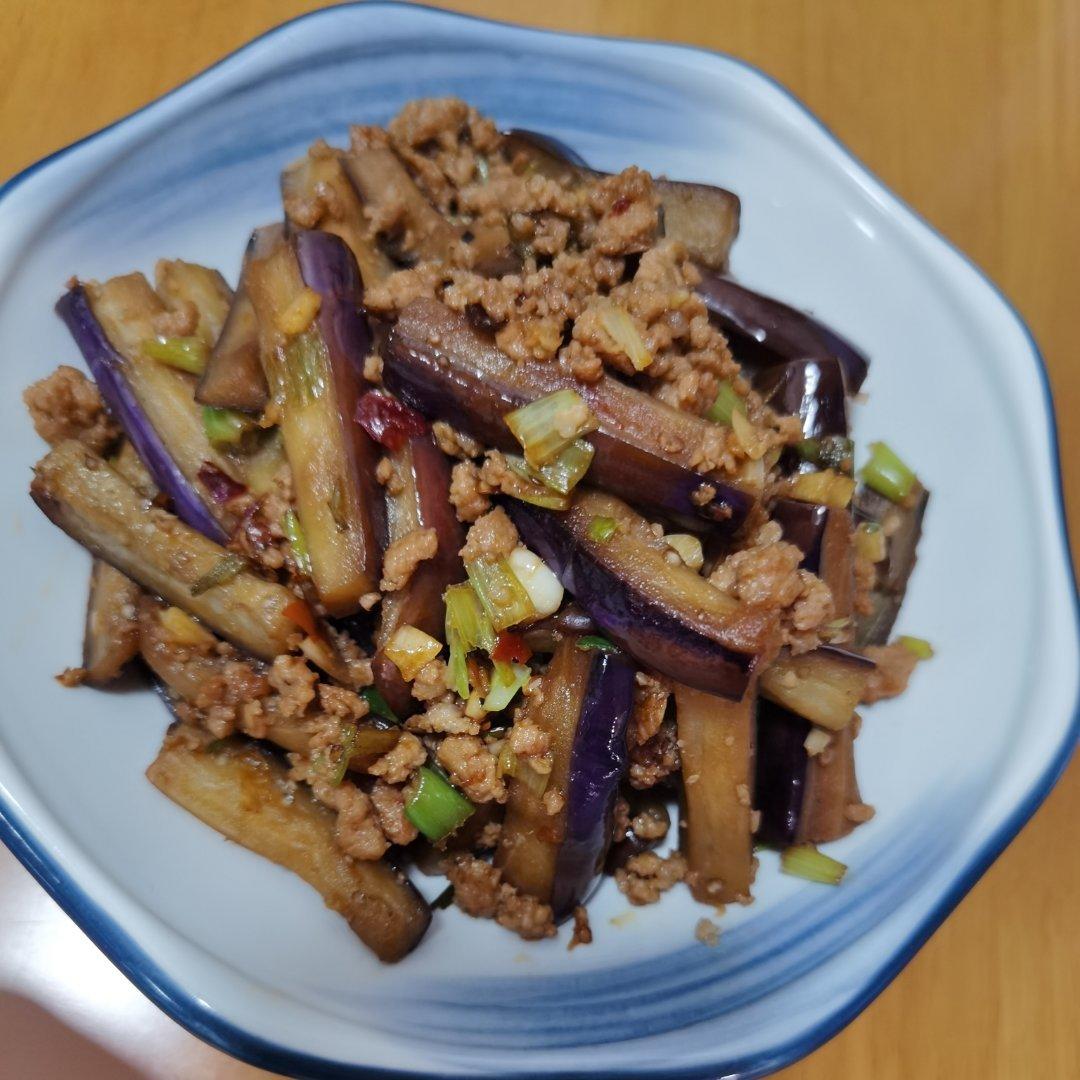 清爽少油版本的肉沫茄子