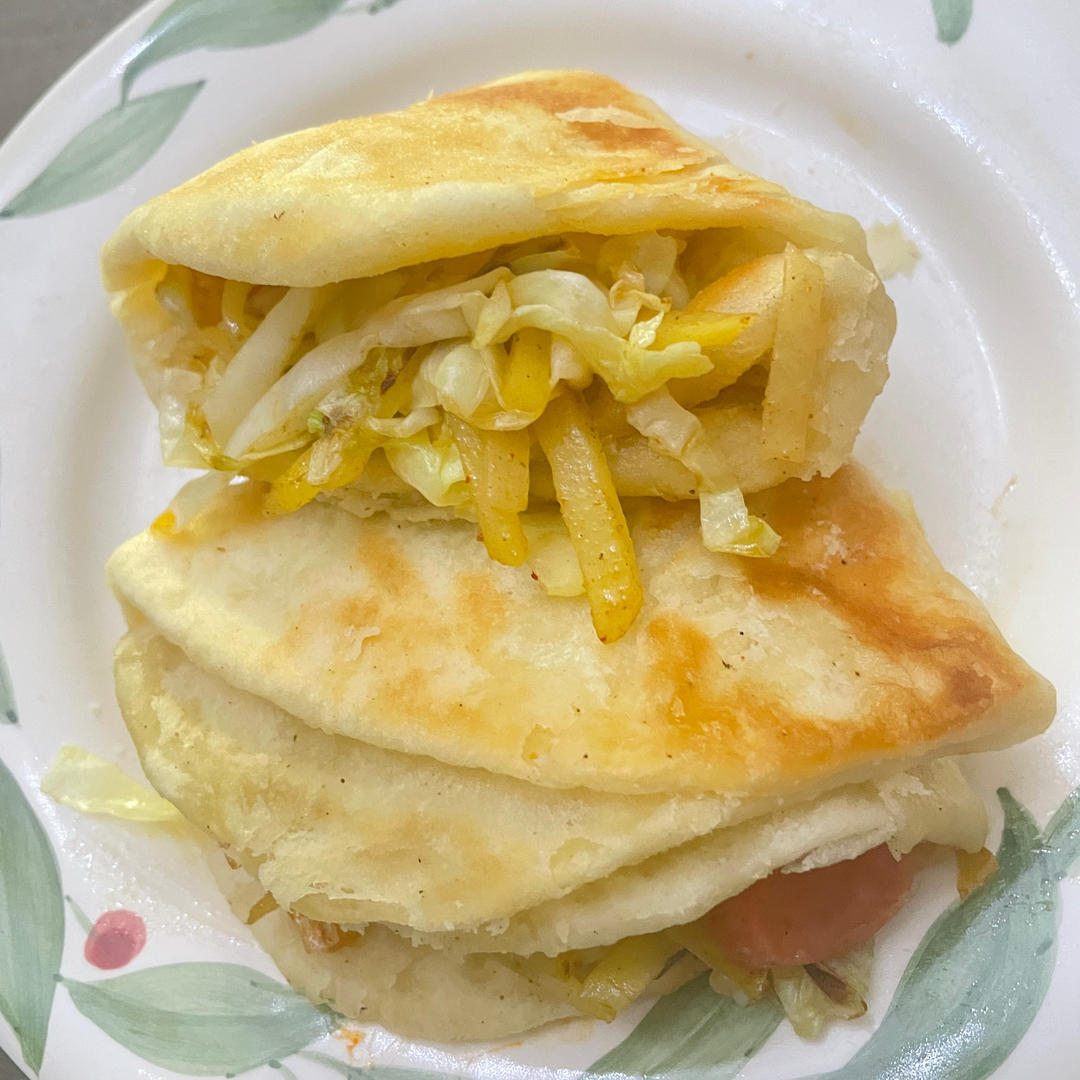 记忆里超受欢迎的夹菜火烧