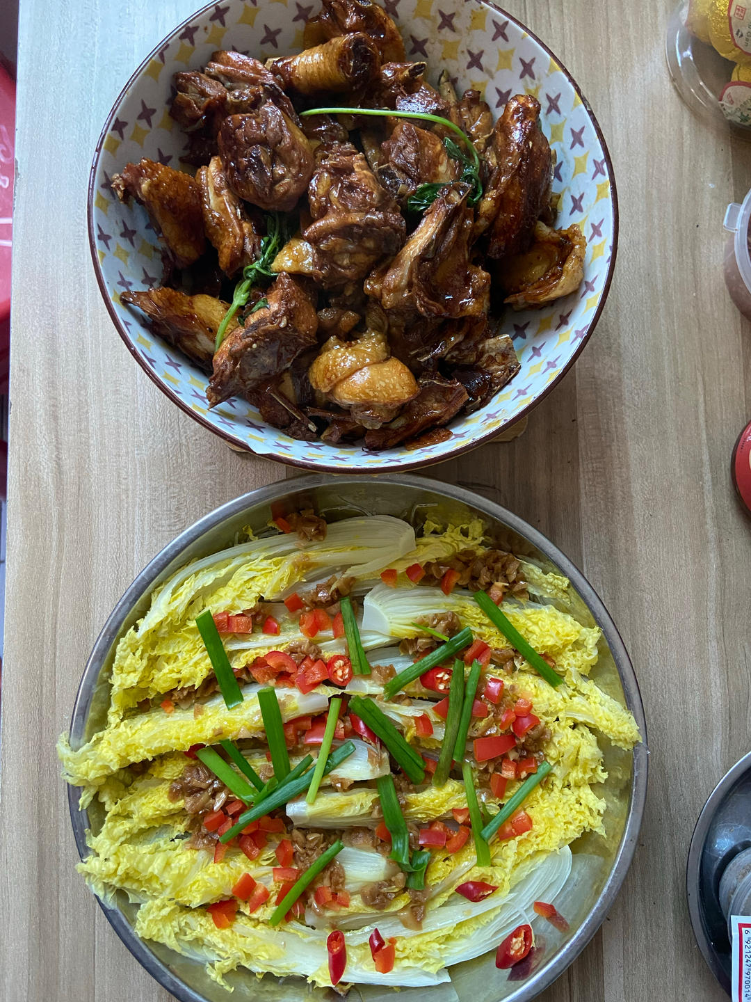 蒜蓉粉丝蒸娃娃菜