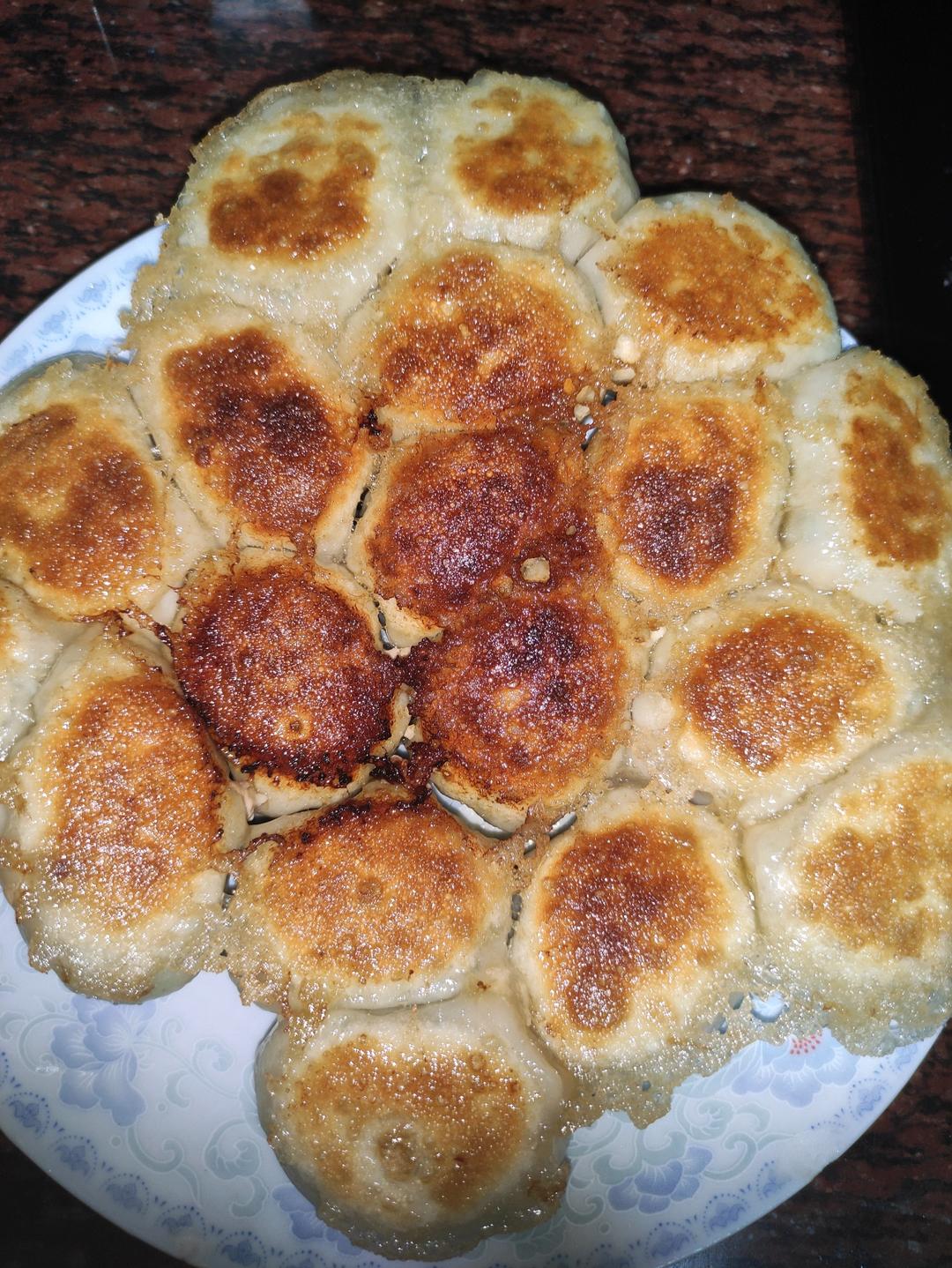 雪花脆皮煎饺