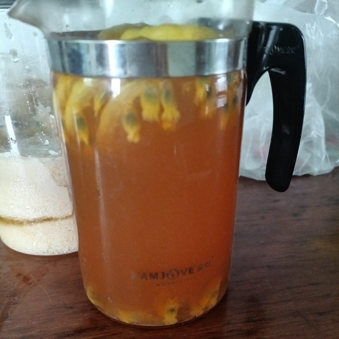 百香果柠檬红茶