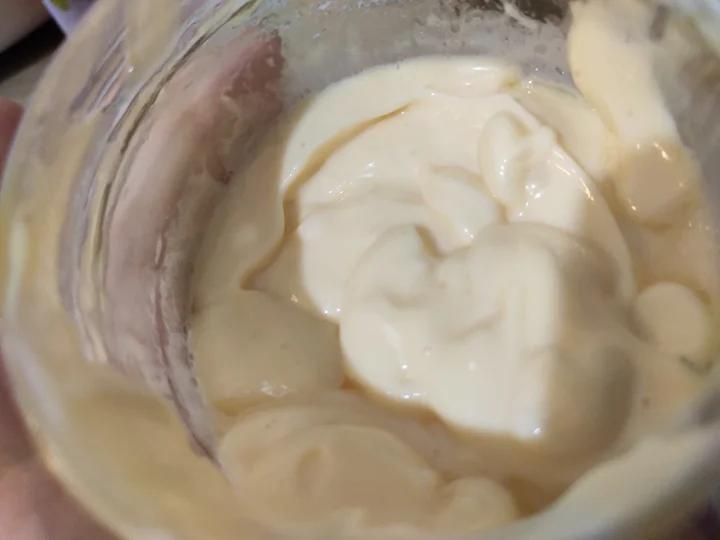 【生酮低碳】不会失败的1分钟超快手蛋黄酱沙拉酱美乃滋