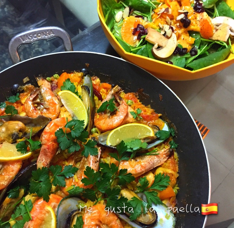 正宗paella 西班牙海鲜饭