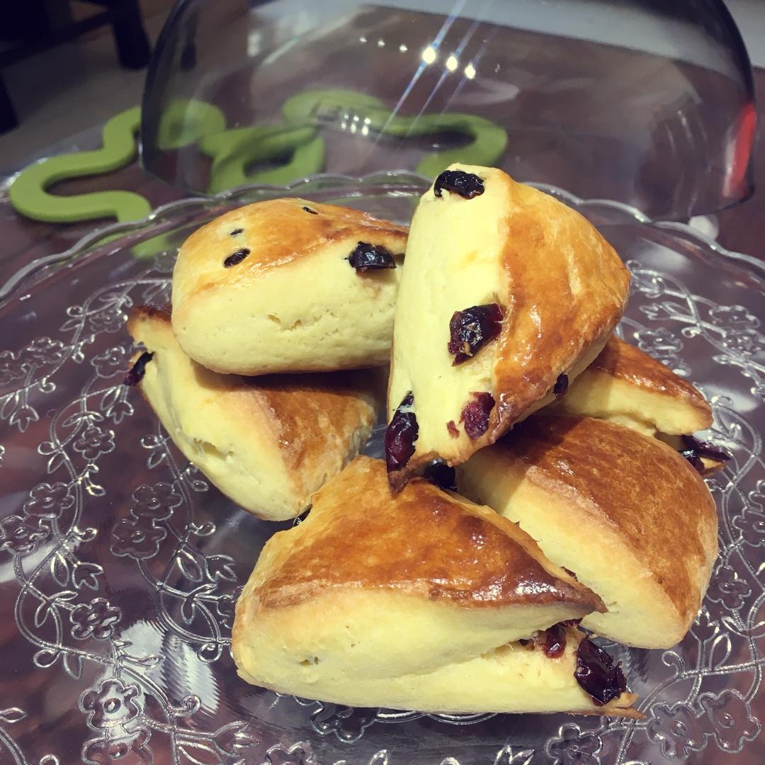 葡萄干司康（酵母版）