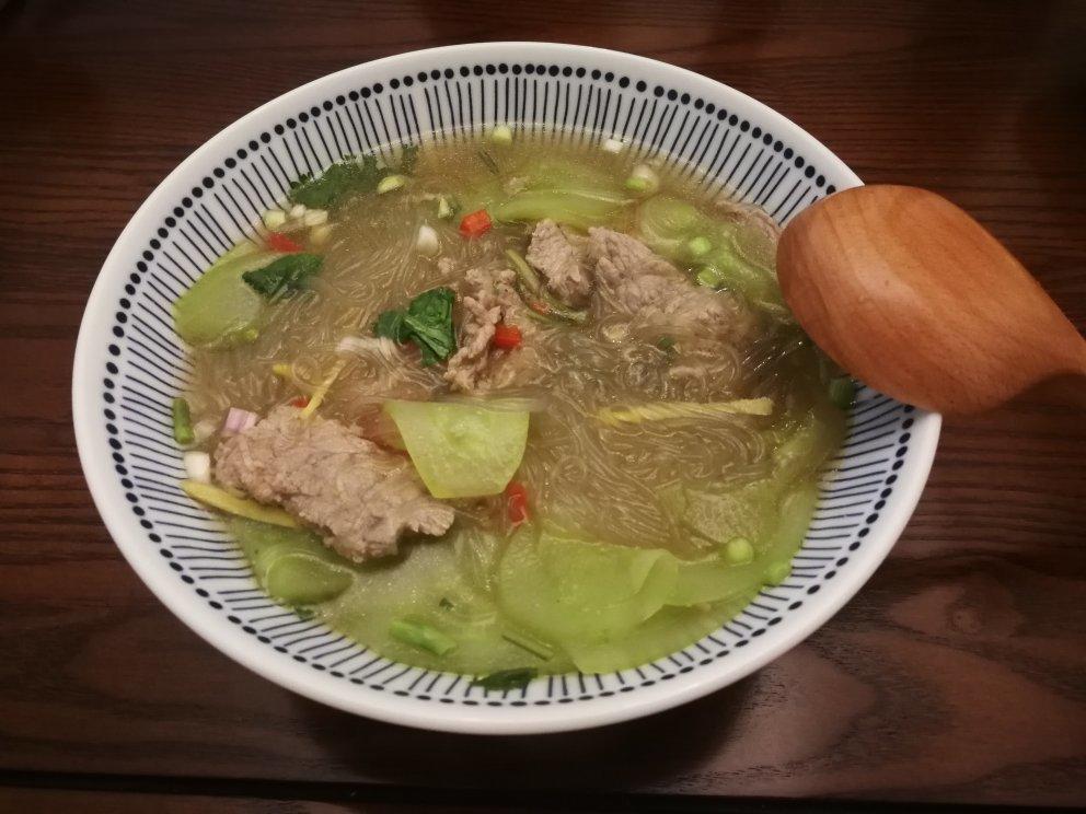 干了这碗牛肉粉丝汤
