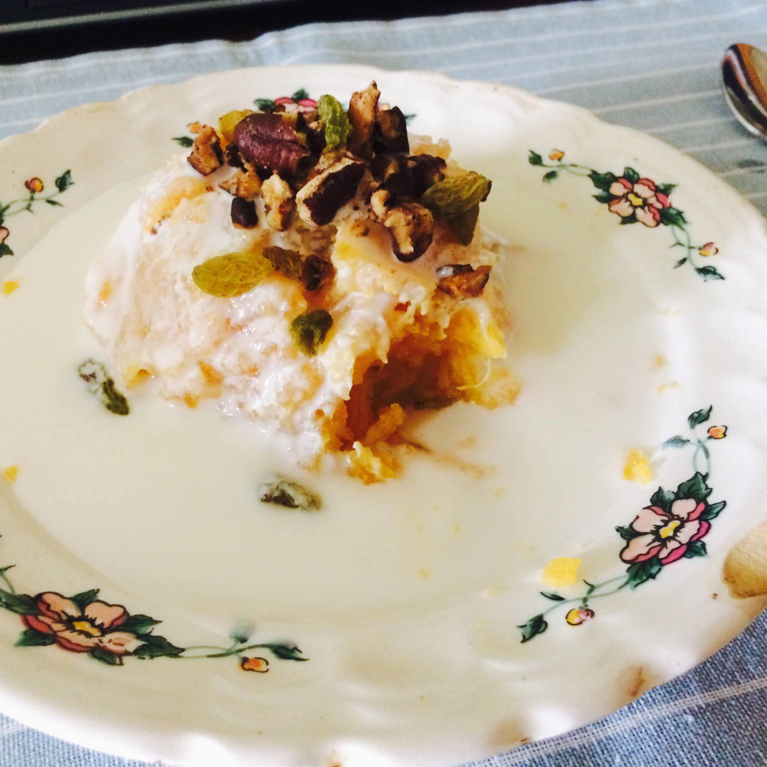 创意红薯酸奶小甜点