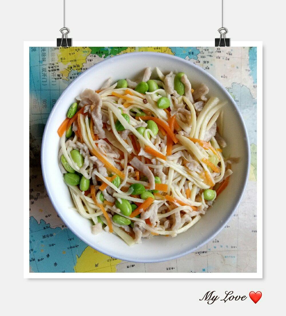 茭白炒肉丝