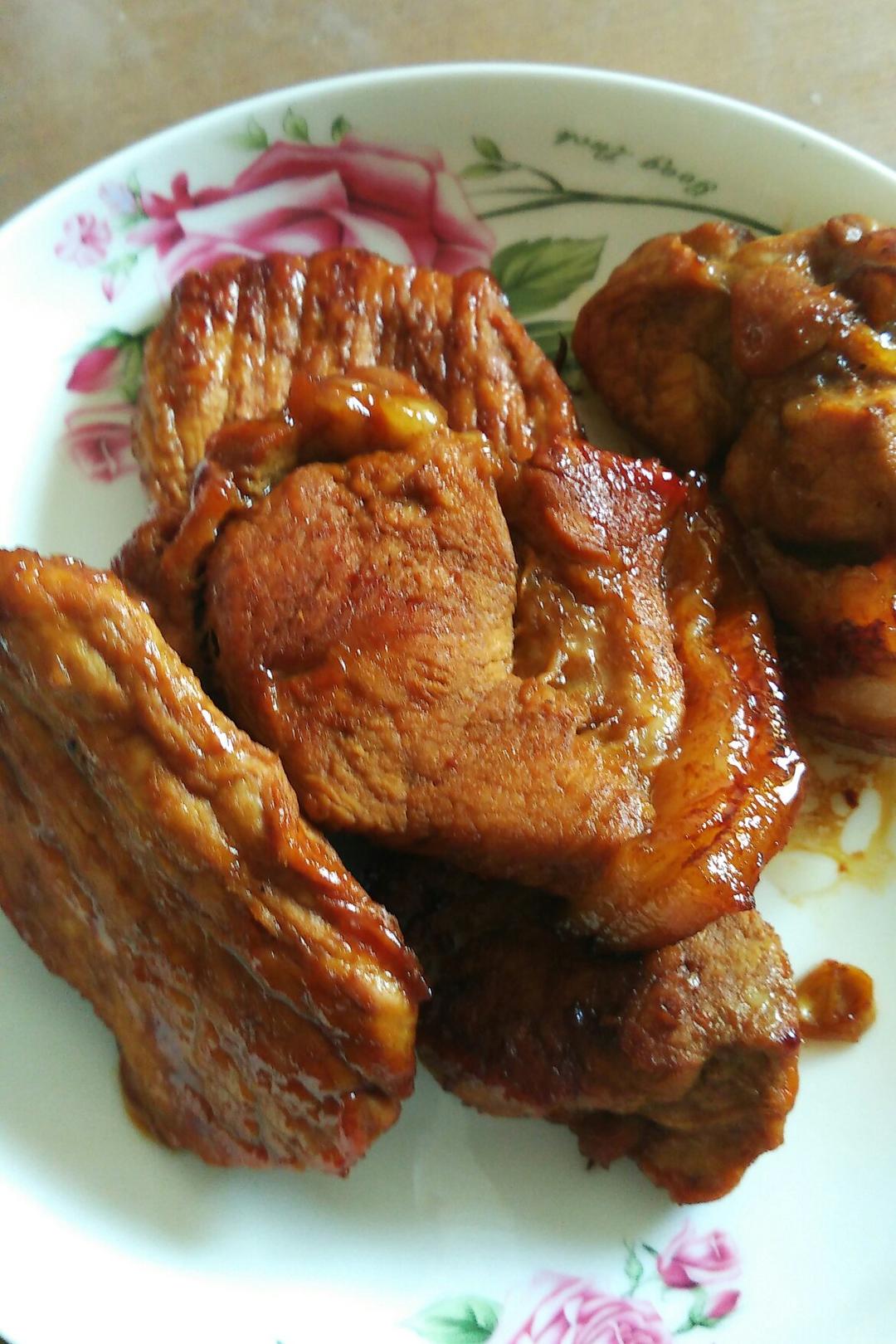 蜜汁叉烧肉（新手烤箱0失败）