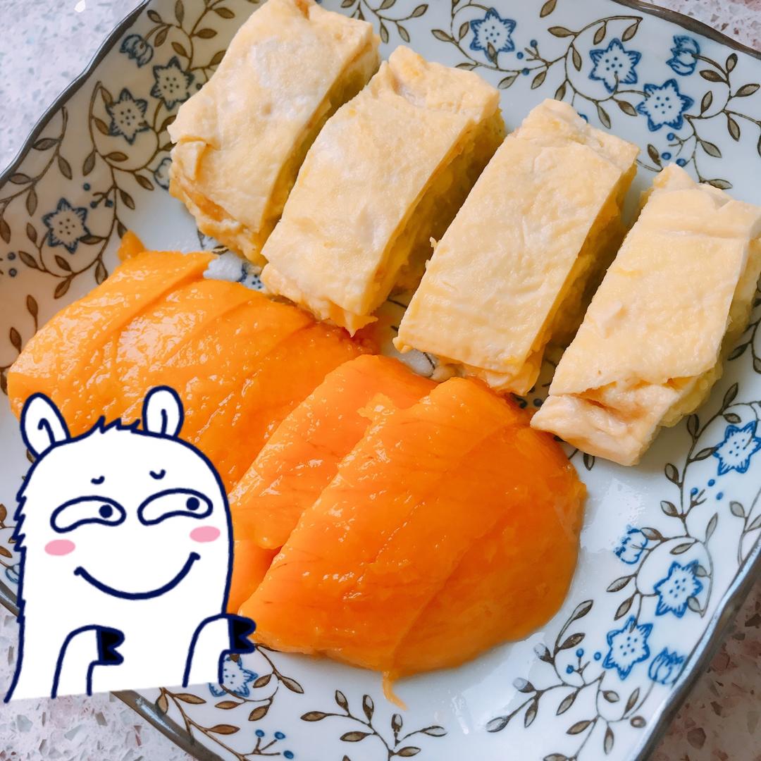 紫薯鸡蛋卷