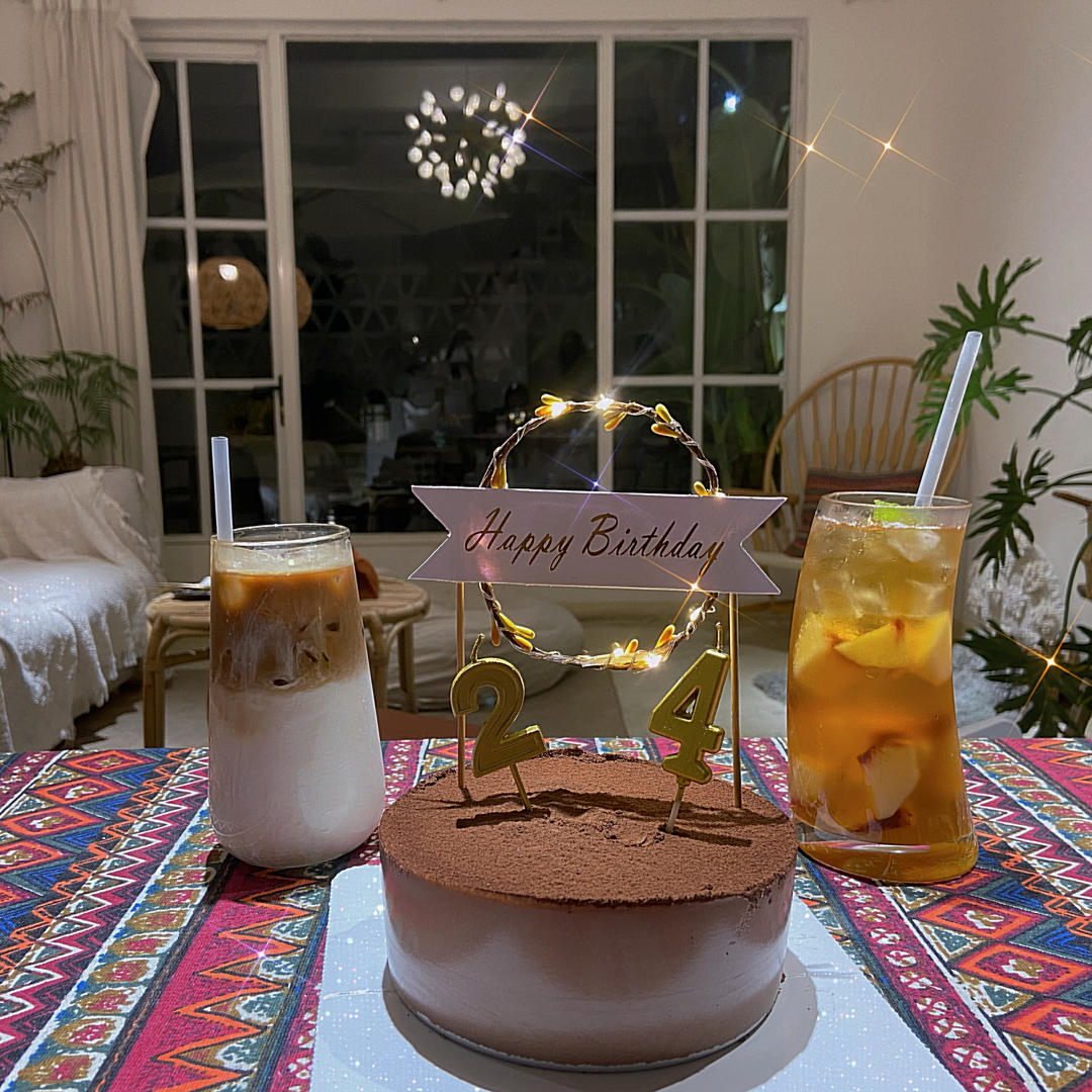 可可戚风打底的巧克力慕斯