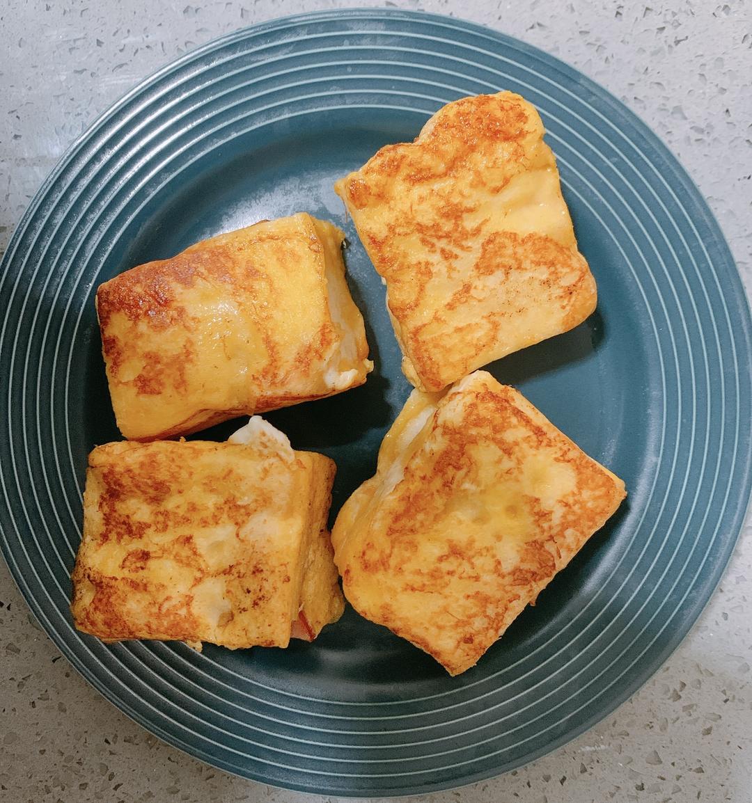 芝士火腿西多士的做法