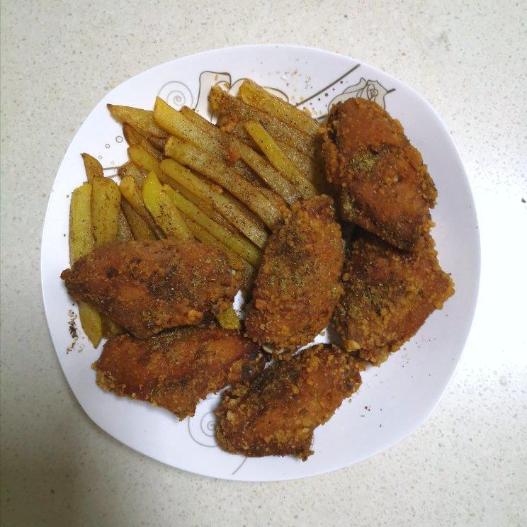 蒜香炸鸡翅