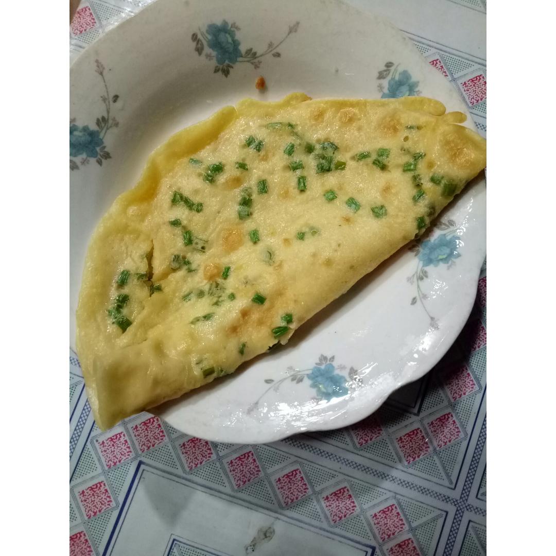 葱花蛋饼（快手营养早餐）