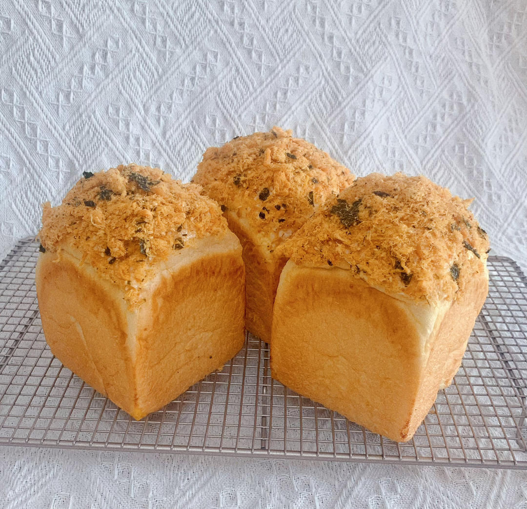 肉松满满吐司｜料多多超满足｜放5天都软绵绵