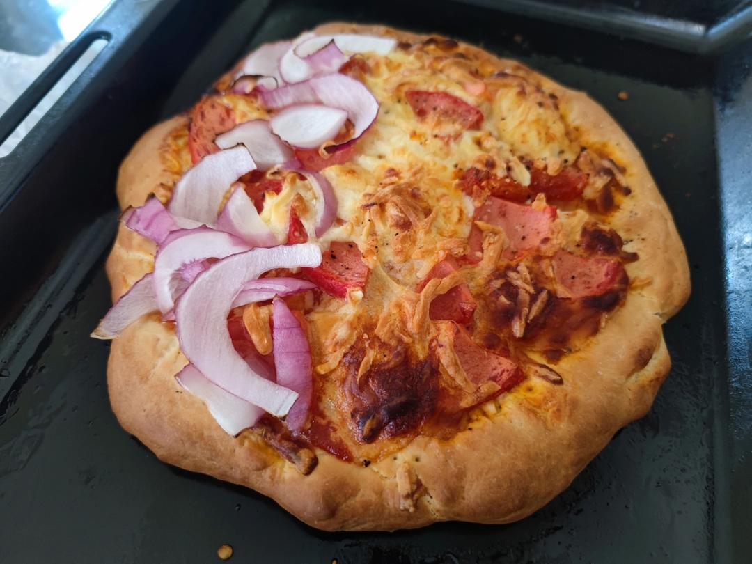 做一张敲好吃的披萨饼底