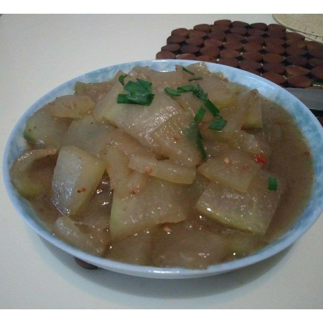 素炒冬瓜