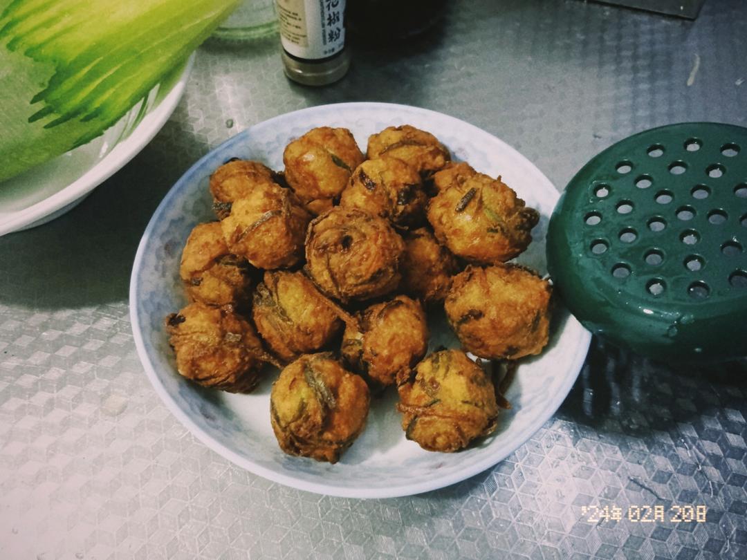 炸萝卜丸子