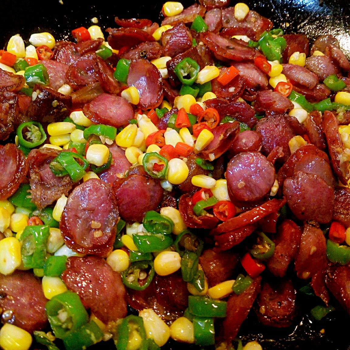 月亮婆婆eto做的腊味合炒