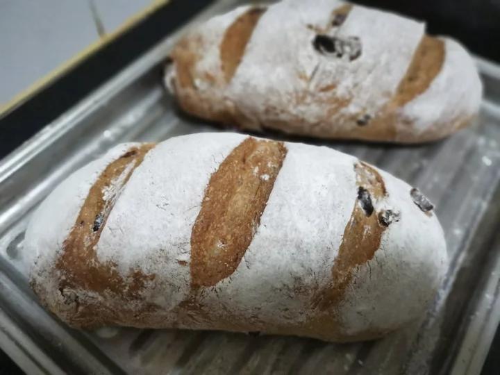 全麦蔓越莓软式欧包（免揉）