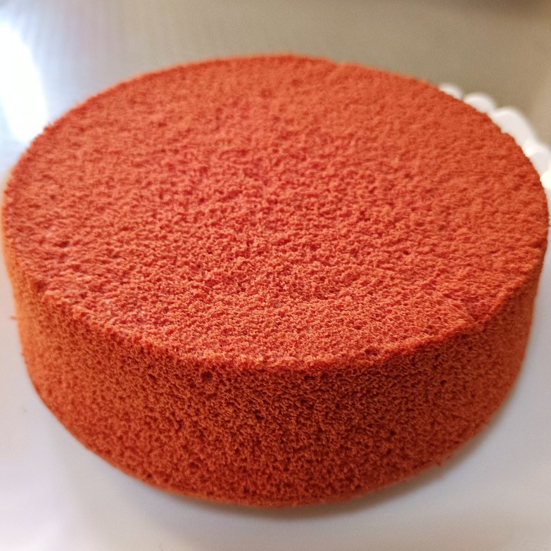 红曲粉版☞红丝绒蛋糕☞裸蛋糕@五寸蛋糕☞家庭小烤箱版