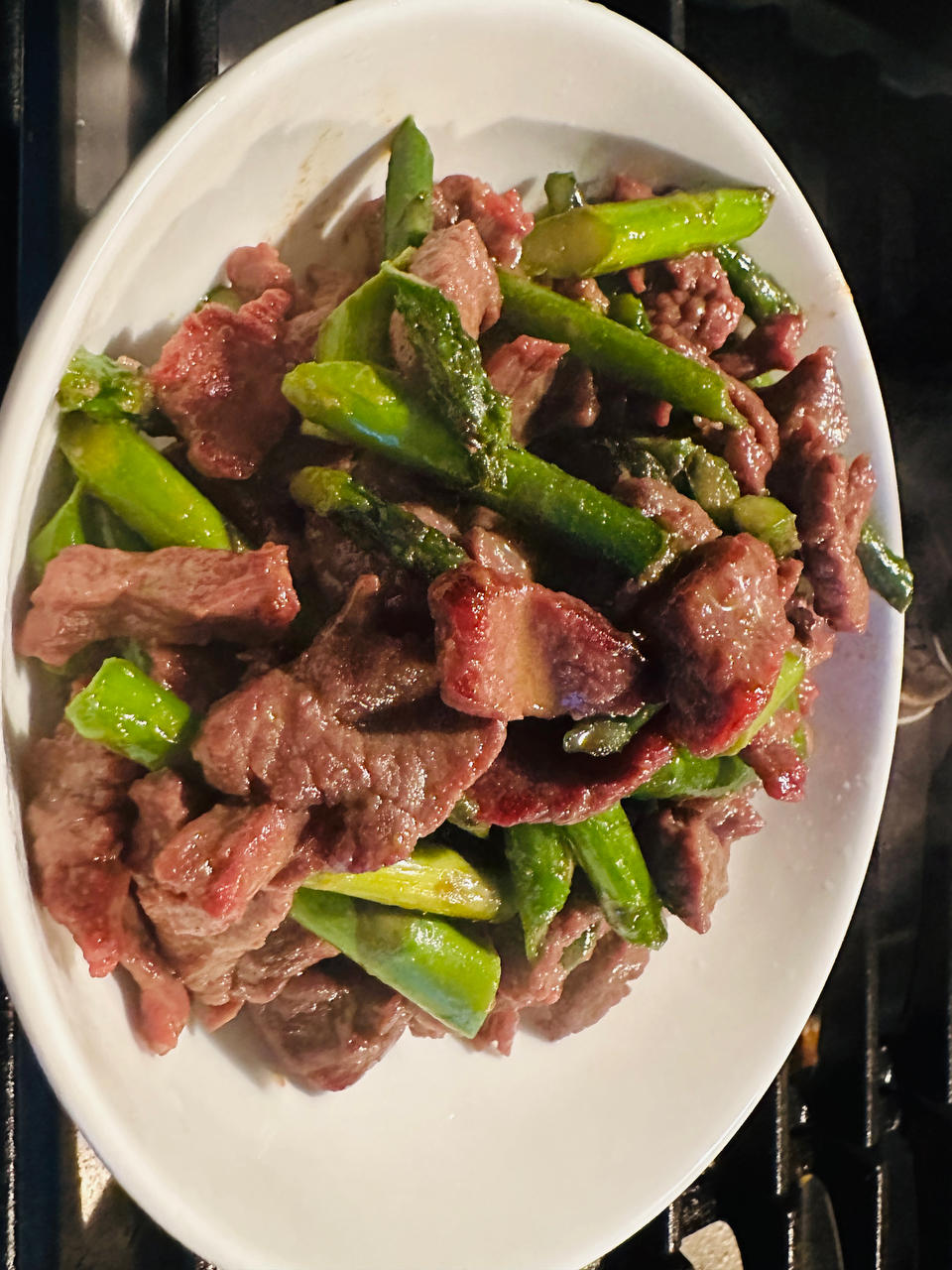 芦笋炒牛肉