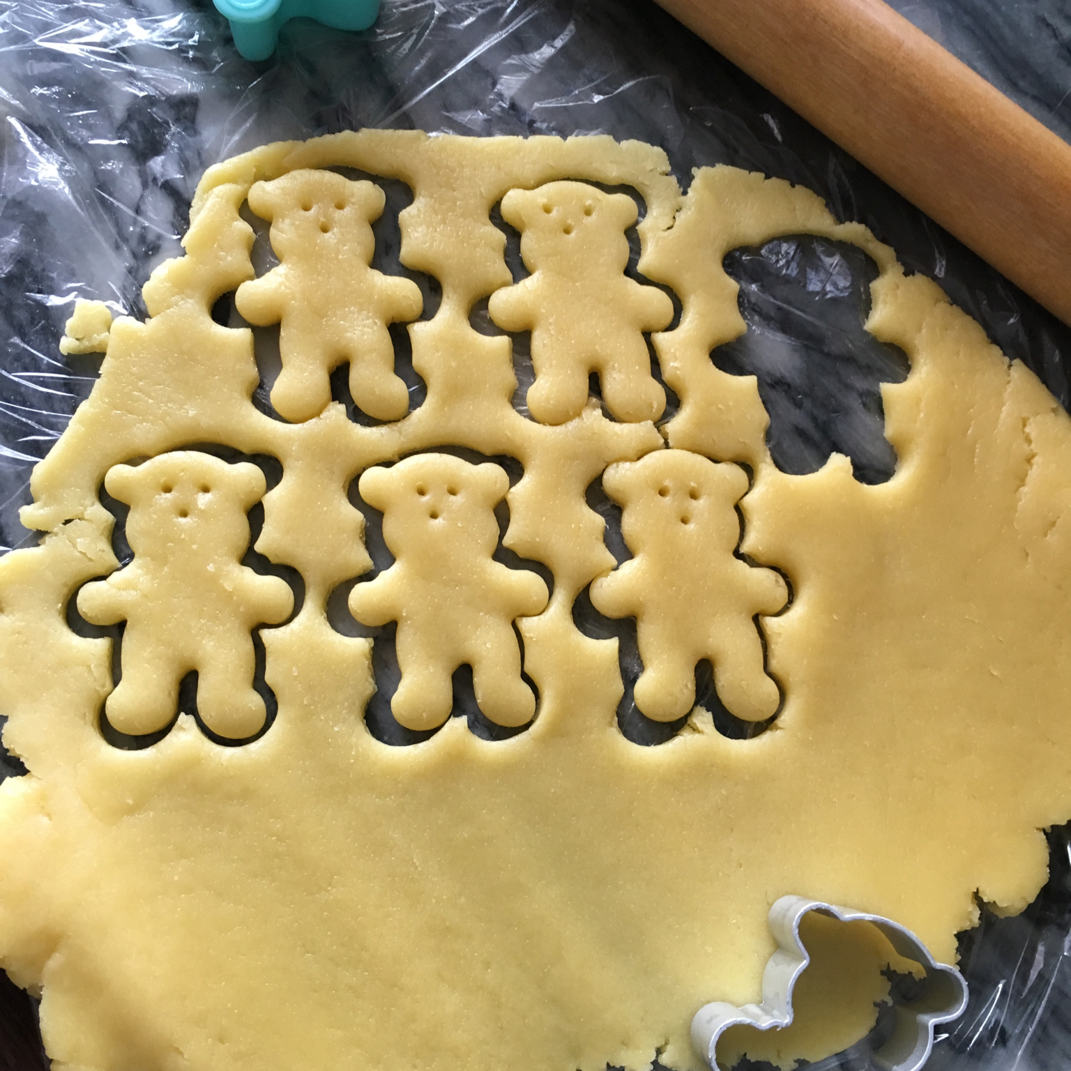 miffy1104做的小熊饼干