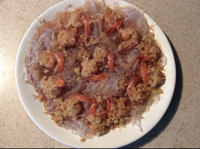 蒜蓉粉丝蒸大虾