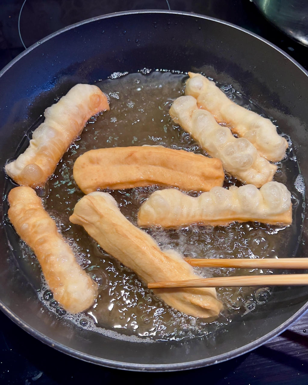 一次成功自制油条