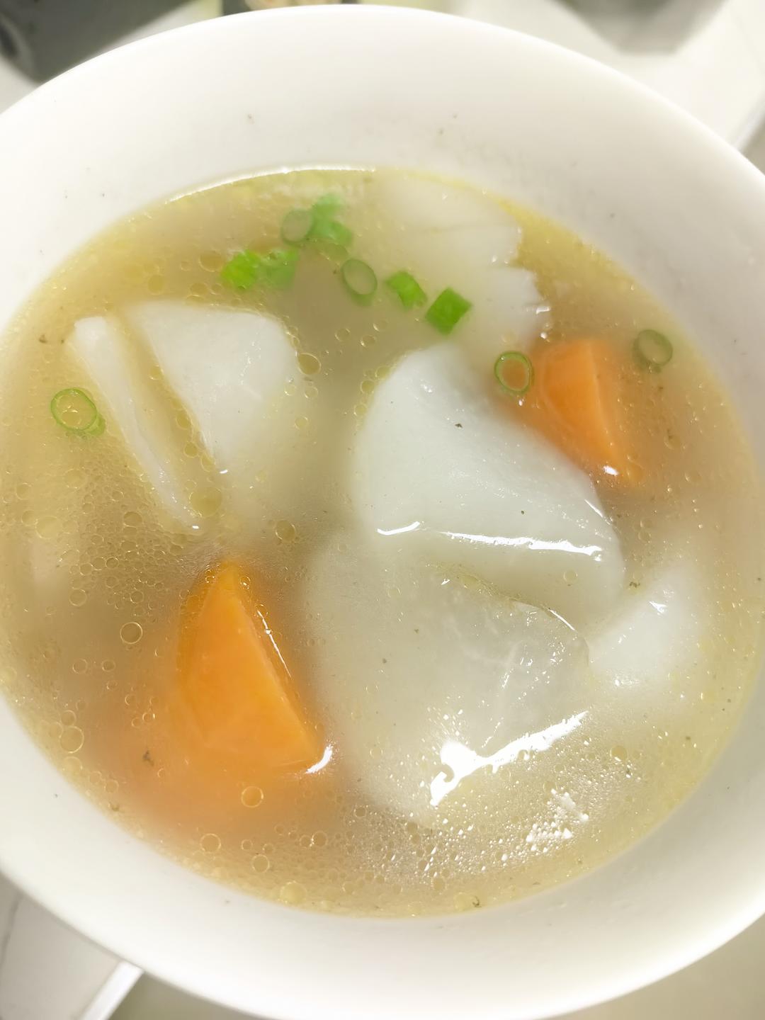 清炖牛排骨萝卜汤