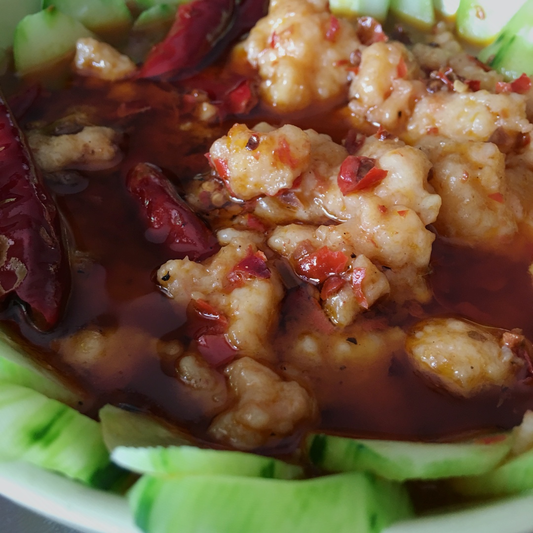 【自制水煮虾滑】