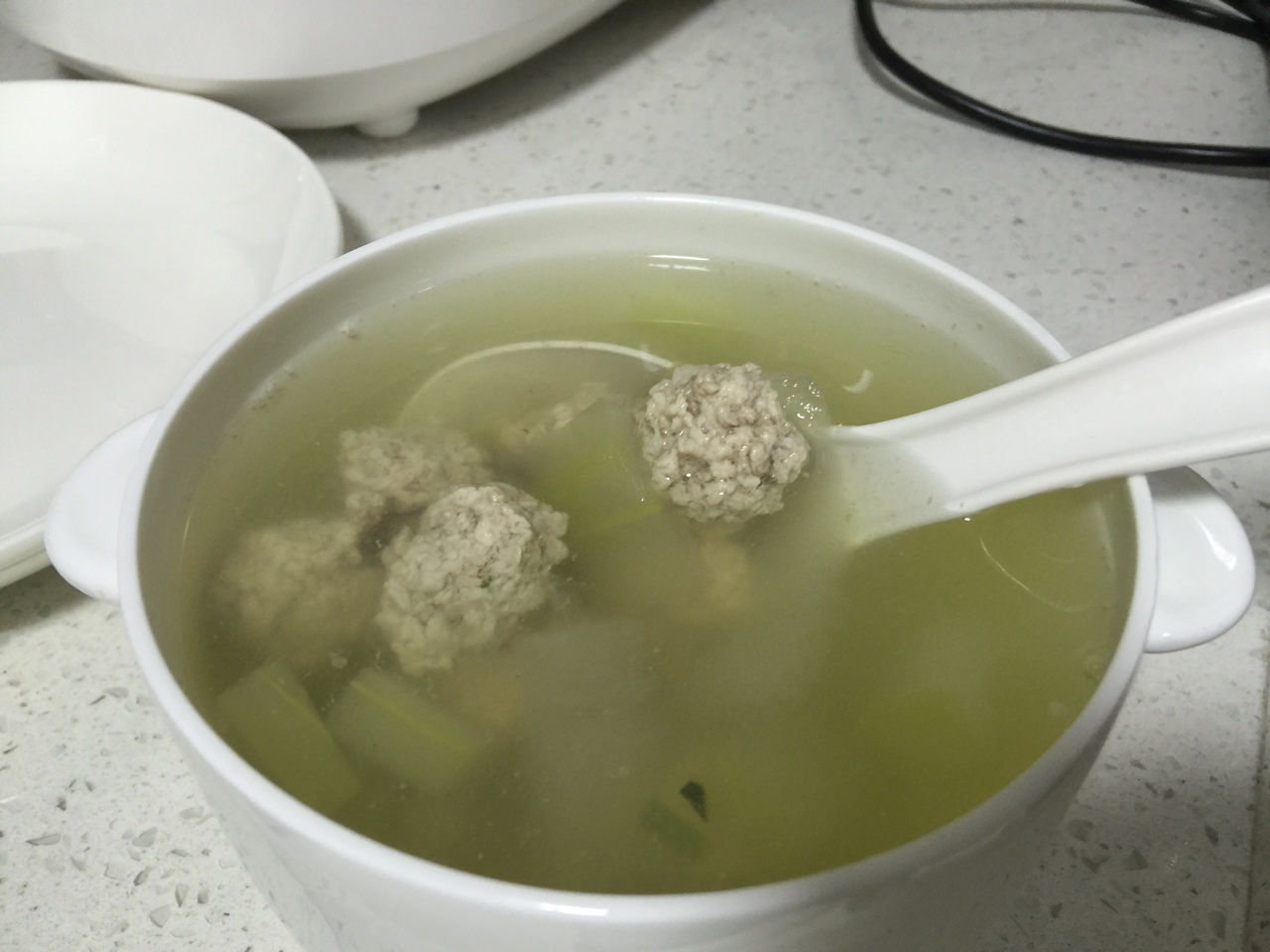 冬瓜汆丸子汤