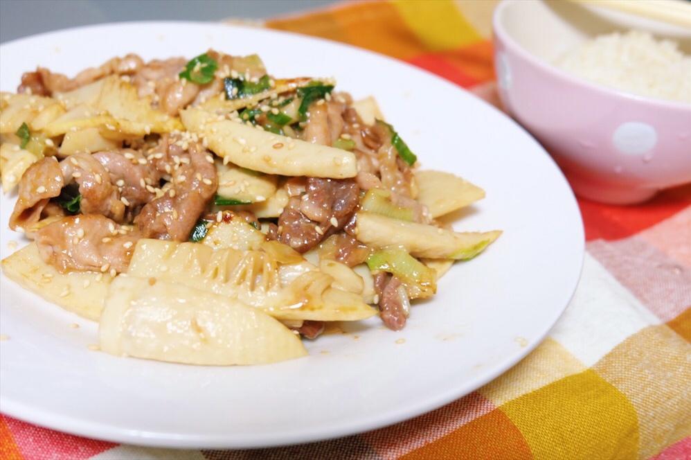 竹笋炒肉