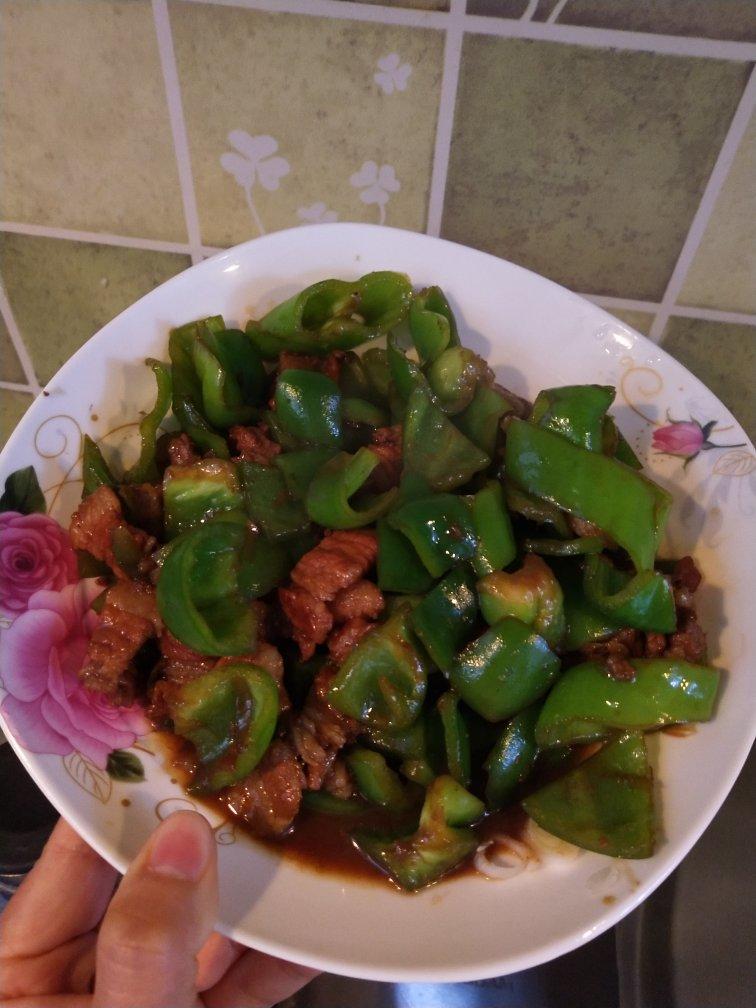 青椒炒肉片