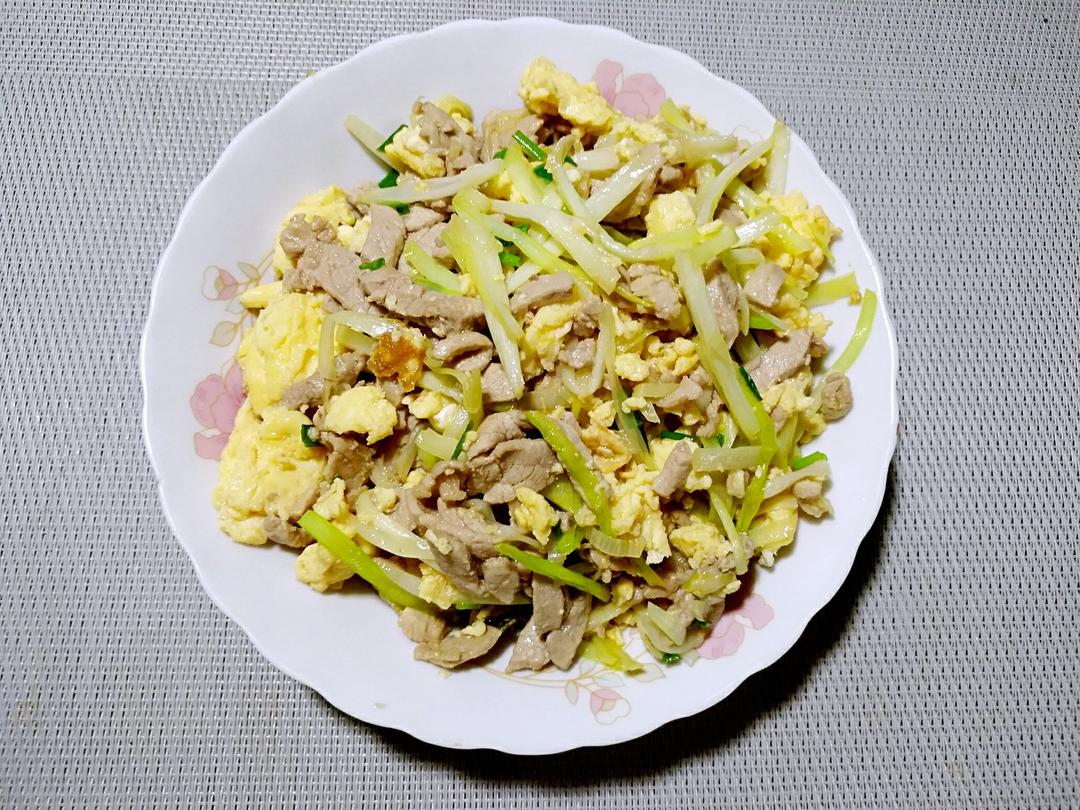 韭黄炒蛋
