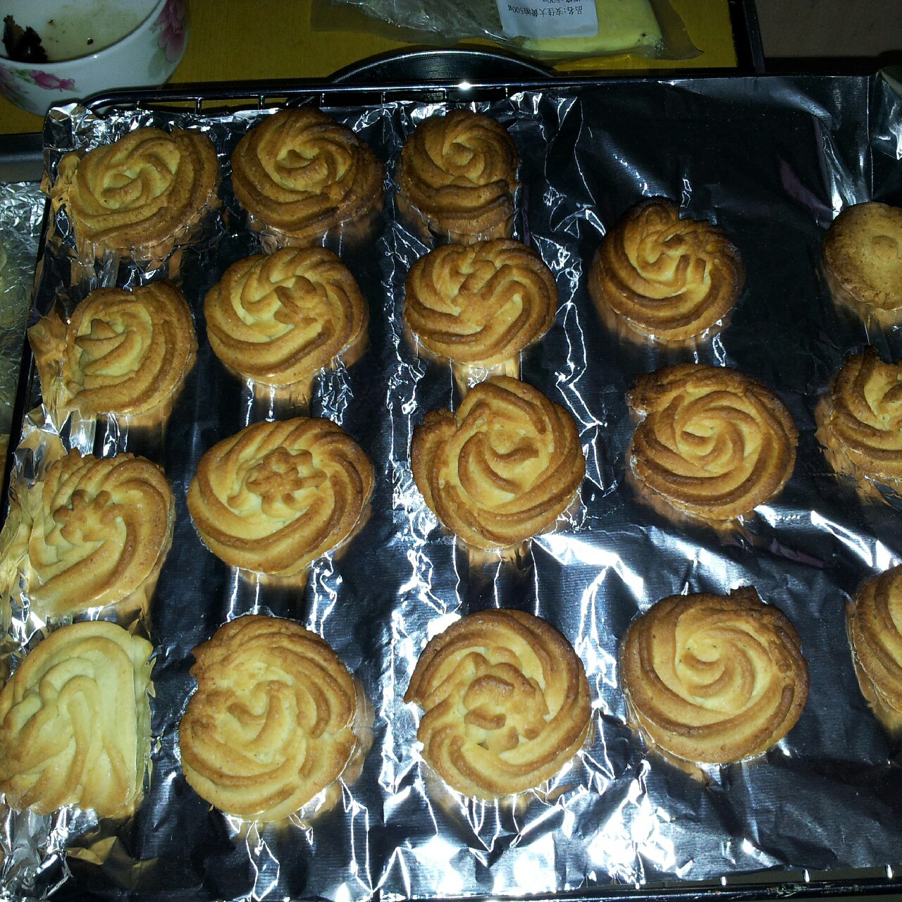 黄油曲奇（绝对成功的经验分享）