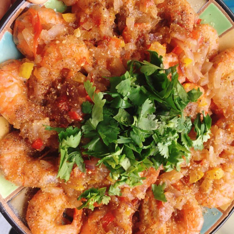 椒盐虾，酥脆馋嘴，连壳带肉都要吃