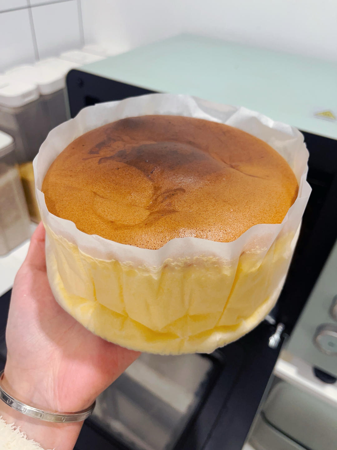 网红好利来半熟芝士蛋糕(低卡）轻乳酪蛋糕hanjuku cheese