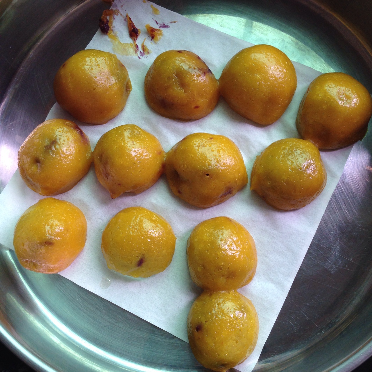 筱玲_p851做的奶椰南瓜紫薯糯米糍